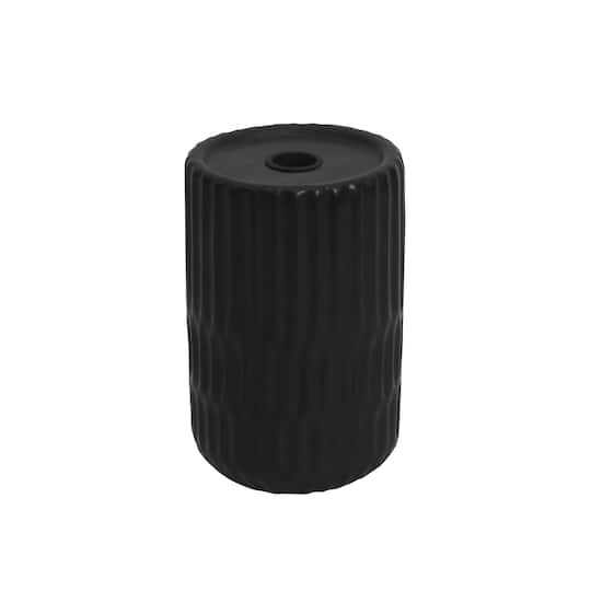 Black Honeycomb Candle Holder by Ashland